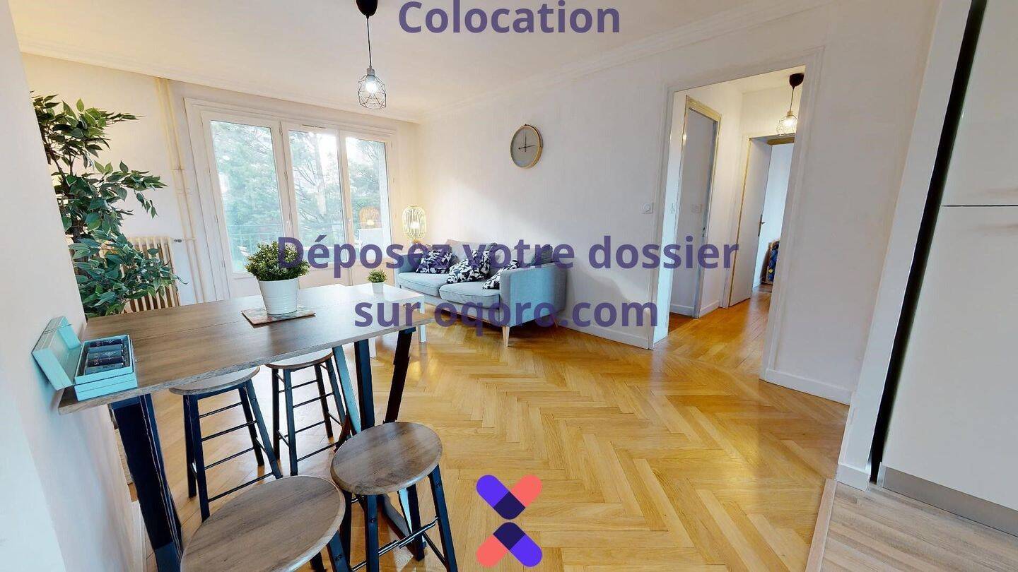 Chambre en colocation appartement meublé — 18