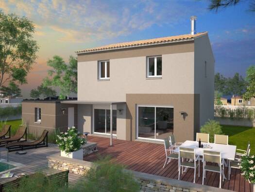 Terrain avec maison neuve à vendre 280 000 € 6 pièces 4 chambres 110 m² 400 m² de terrain Zone d'Activité Bédarieux 34600