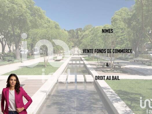 Boutique à louer 538 € 50 m² de surface de vente Jardins de la Fontaine Nîmes 30000