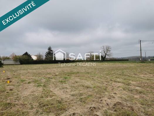 Terrain constructible viabilisé à vendre 29 000 € 1 000 m² de terrain Doussay 86140
