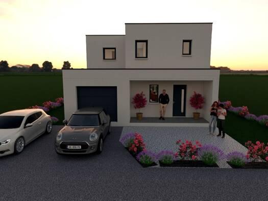 Terrain avec maison neuve à vendre 246 000 € 4 pièces 3 chambres 100 m² 166 m² de terrain Peripherie Marseillan 34340