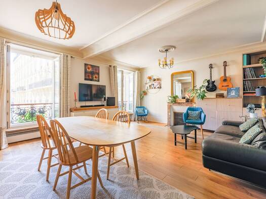 Appartement à vendre 840 000 € 4 pièces 3 chambres 71,3 m² Étage 1/6 Courcelles-Wagram Paris 17ème arrondissement 75017