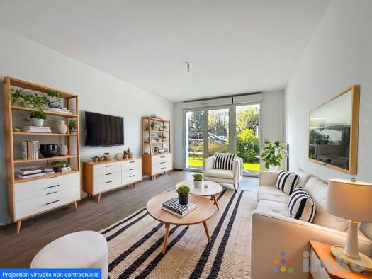 Appartement à vendre 169 000 € 2 pièces 1 chambre 48 m² RDC/2 Faches Thumesnil 59155