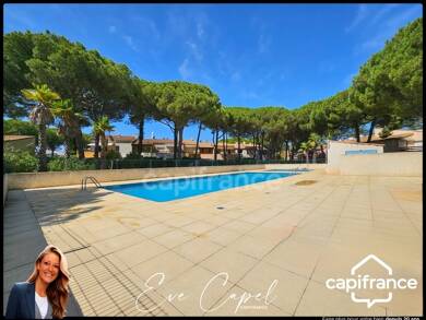 Appartement à vendre 194 000 € 2 pièces 1 chambre 38 m² RDC/1 Le Cap d'Agde Agde 34300