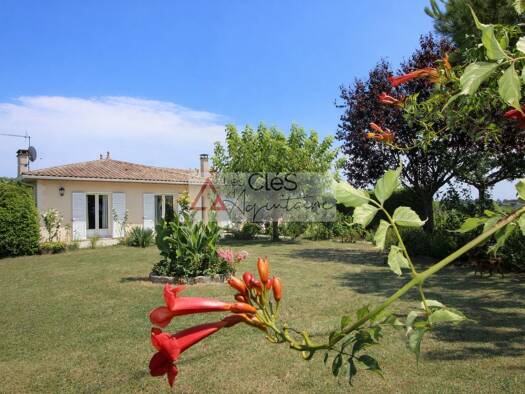 Maison à vendre 396 000 € 6 pièces 3 chambres 130 m² 2 000 m² de terrain Cadillac-sur-Garonne 33410