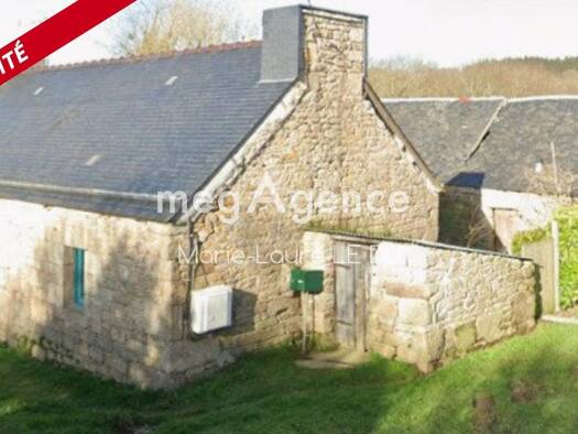 Maison à vendre 99 900 € 4 pièces 3 chambres 60 m² 466 m² de terrain Guerlesquin 29650
