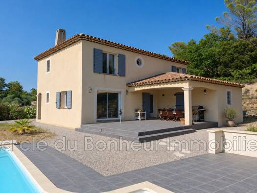 Maison de plain-pied à vendre 448 000 € 5 pièces 4 chambres 145 m² 1 705 m² de terrain Ginasservis 83560