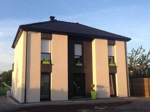 Terrain avec maison neuve à vendre 264 000 € 6 pièces 4 chambres 127 m² 2 300 m² de terrain Liercourt 80580