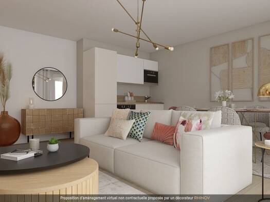 Appartement à vendre - neuf 346 000 € 3 pièces 2 chambres 66 m² Étage 2/2 Marcilly-d'Azergues 69380