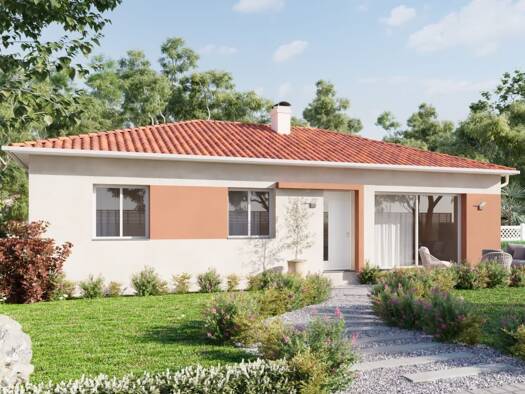 Terrain avec maison neuve à vendre 169 700 € 3 pièces 3 chambres 85 m² 1 750 m² de terrain Saleich 31260