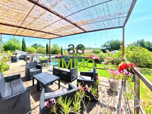 Maison à vendre 395 000 € 8 pièces 6 chambres 133 m² 992 m² de terrain Uzès 30700