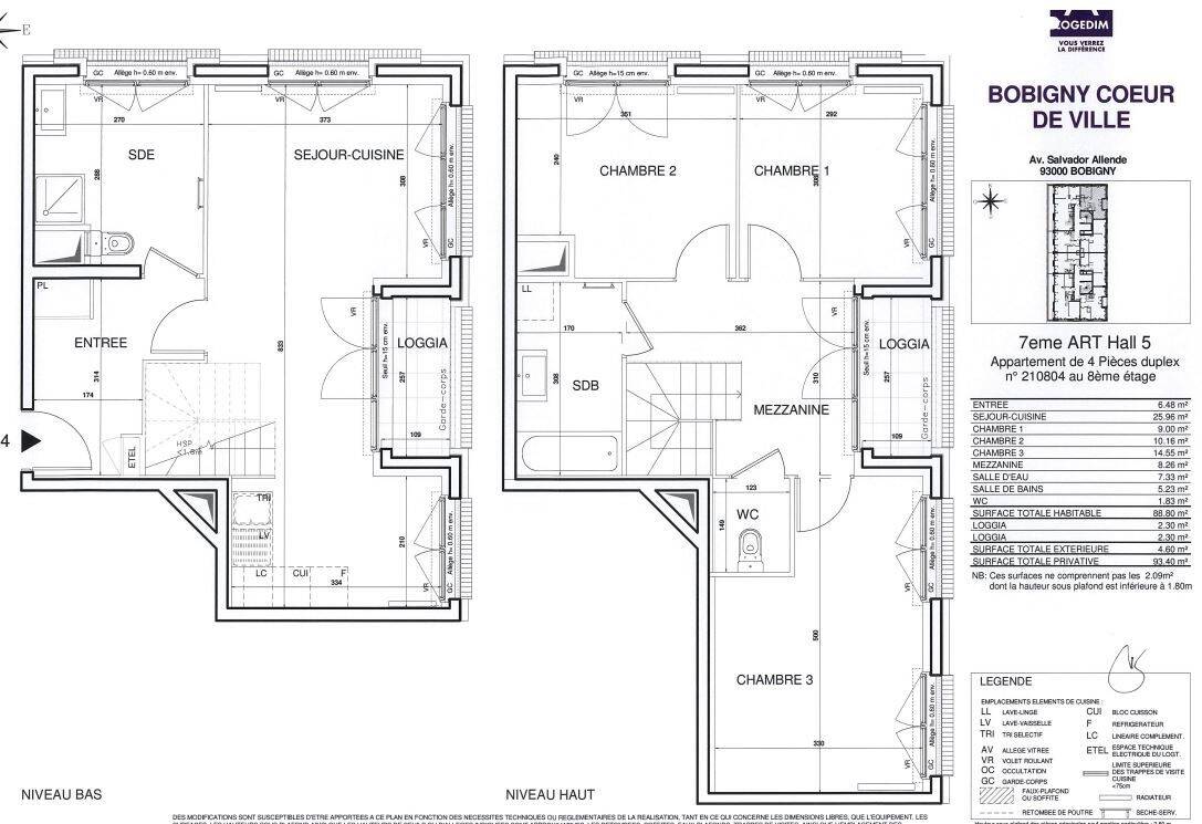 Maison à louer, 88m², BOBIGNY