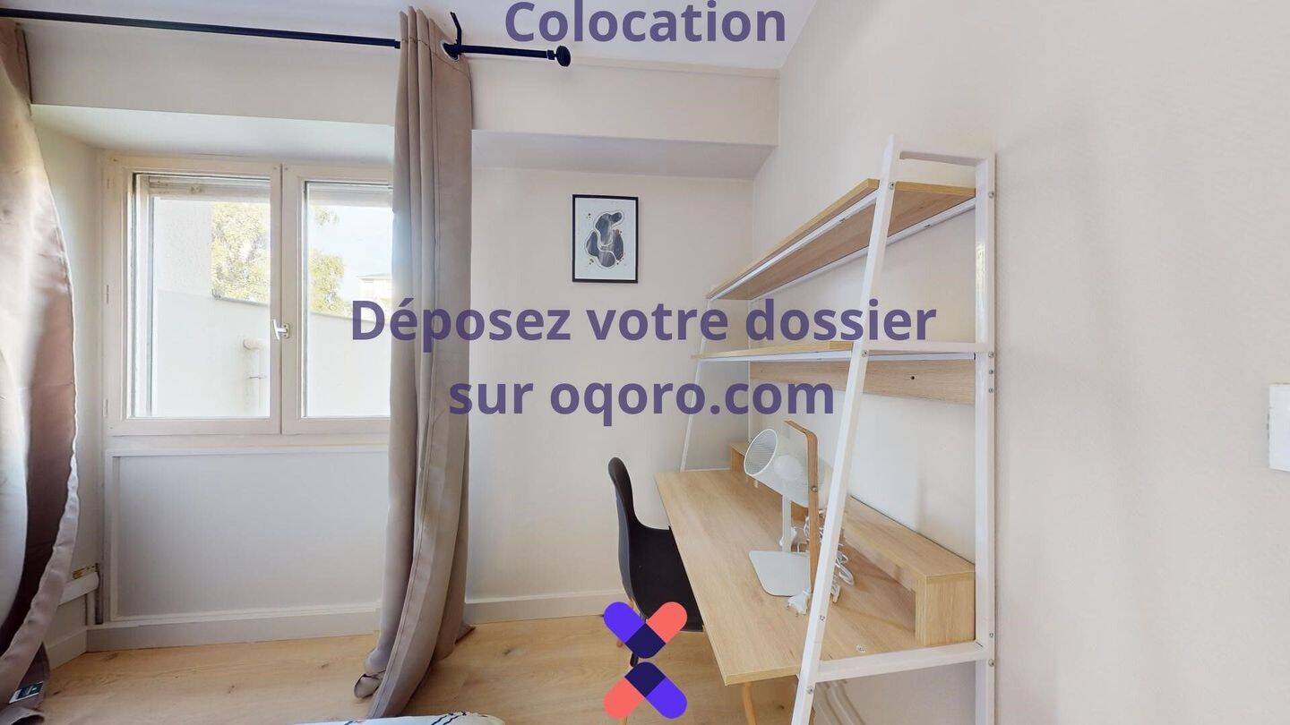 Chambre en colocation appartement meublé — 2