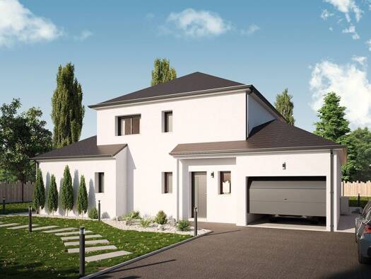 Terrain avec maison neuve à vendre 490 000 € 5 pièces 4 chambres 138 m² 1 000 m² de terrain Est Fondettes 37230