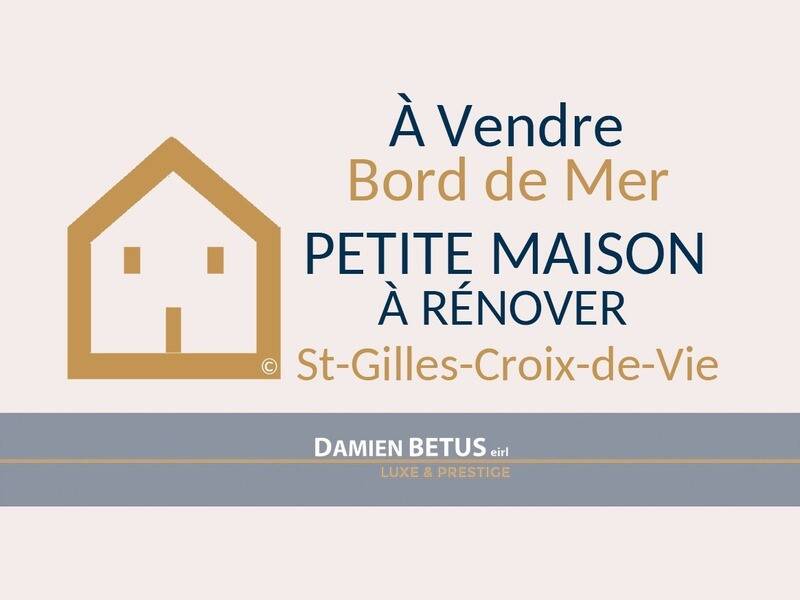 Maison à vendre, 30m², SAINT GILLES CROIX DE VIE