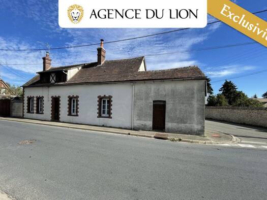 Maison à vendre 133 500 € 5 pièces 3 chambres 113 m² 253 m² de terrain Châteauneuf-en-Thymerais 28170