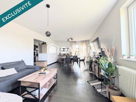 Appartement à vendre 226 000 € 3 pièces 2 chambres 77 m² Étage 1/5 Sud Huningue 68330