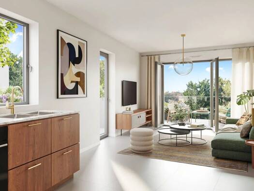 Appartement à vendre - Neuf 446 000 € 3 pièces 2 chambres 66 m² 1er étage Centre Vallauris 06220