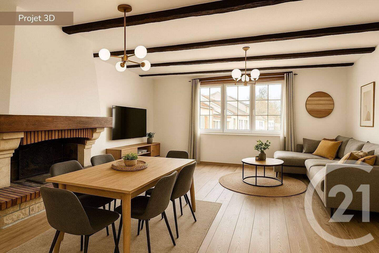 Maison à vendre, 85m², VOLMERANGE LES MINES