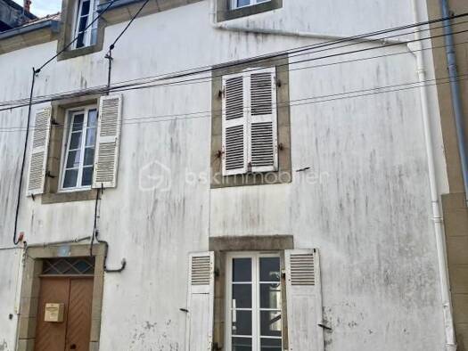 Duplex à vendre 116 000 € 2 pièces 1 chambre 43,11 m² Étage 1/2 Centre Ville Douarnenez 29100