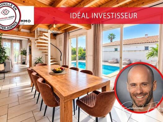 Maison à vendre 445 000 € 6 pièces 5 chambres 197 m² 697 m² de terrain Villemolaque 66300