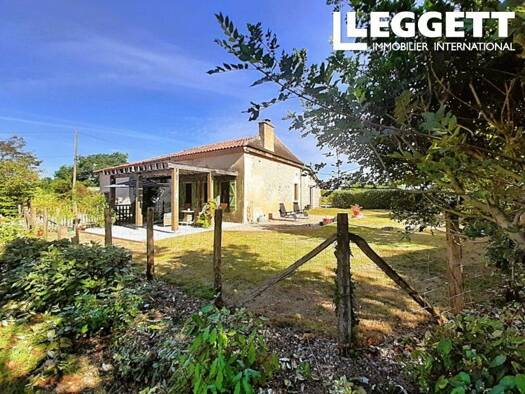 Maison à vendre 199 000 € 5 pièces 2 chambres 120 m² 26 260 m² de terrain Petit-Bersac 24600