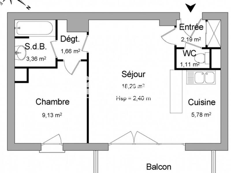Maison à louer, 42m², CERGY