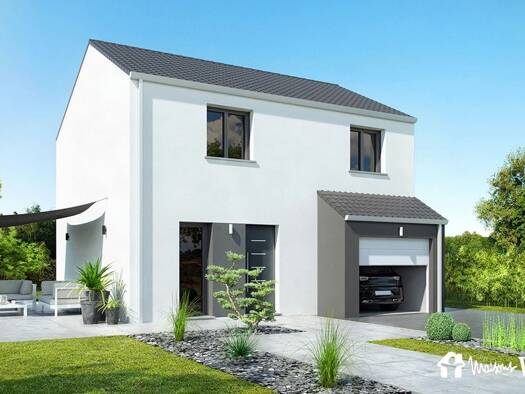 Terrain avec maison neuve à vendre 243 117 € 5 pièces 4 chambres 96 m² 390 m² de terrain Piennes 54490