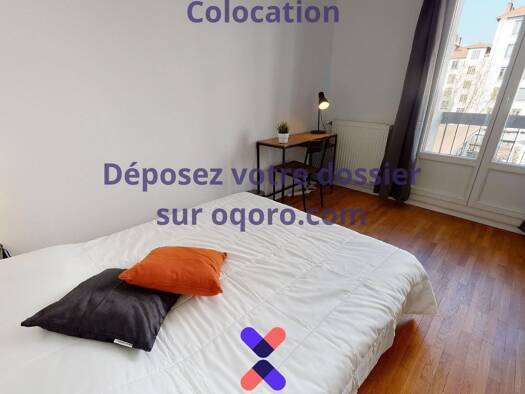 Colocation à louer 642 € 6 pièces 5 chambres 97 m² 3ème étage Confluence Lyon 2ème arrondissement 69002