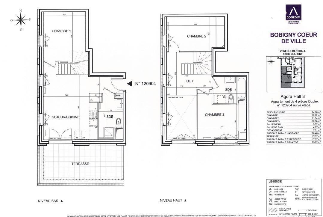 Maison à louer, 76m², BOBIGNY