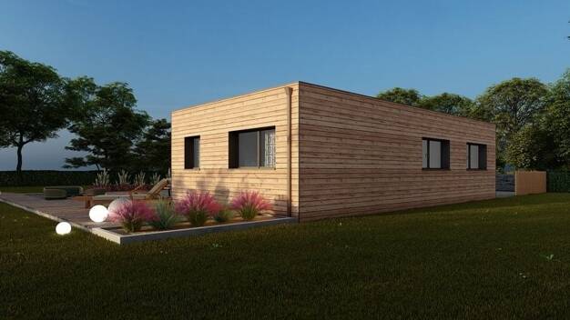 Maison de plain-pied à vendre 283 859 € 6 pièces 4 chambres 99 m² 738 m² de terrain Kersaint-Plabennec 29860