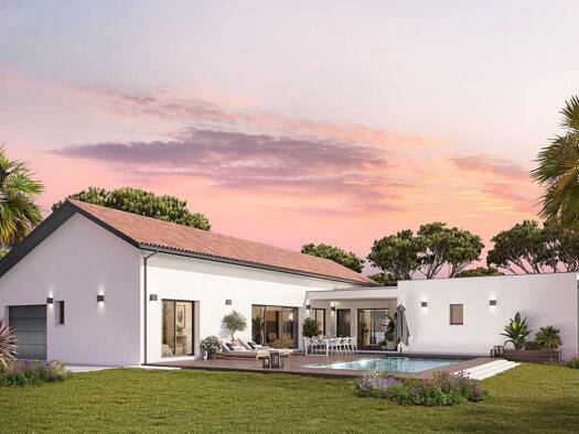 Terrain avec maison neuve à vendre 400 000 € 5 pièces 4 chambres 120 m² 2 000 m² de terrain Pomponne Montauban 82000