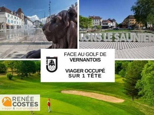 Maison en viager occupé Bouquet 57 100 € 5 pièces 4 chambres 134 m² 110 m² de terrain Moiron 39570