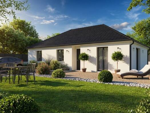 Terrain avec maison neuve à vendre 167 096 € 4 pièces 3 chambres 88 m² 1 684 m² de terrain Neuvy 51310