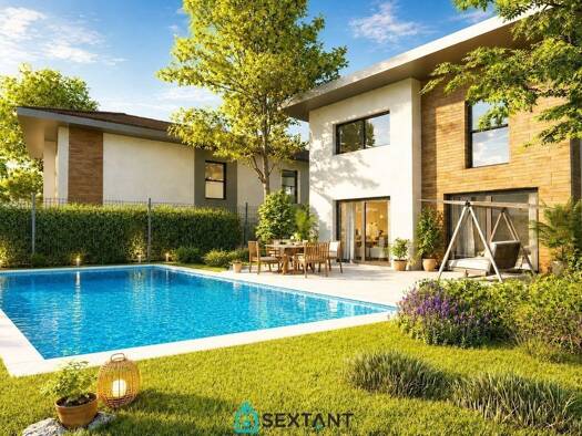 Villa à vendre 779 000 € 5 pièces 4 chambres 155 m² 593 m² de terrain Ouest Saint-Genis-Pouilly 01630