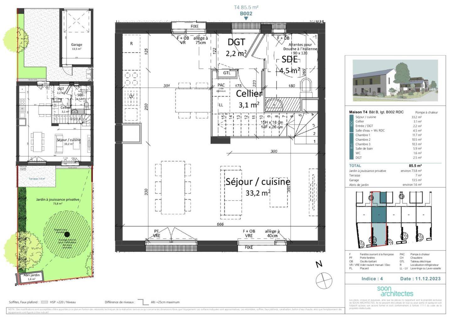 Maison à vendre, 86m², GIBERVILLE
