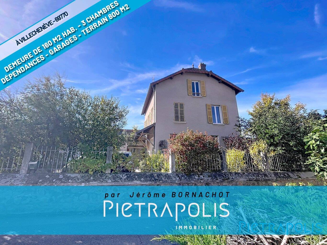 Maison à vendre, 160m², VILLECHENEVE