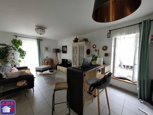 Duplex à louer 470 € 2 pièces 1 chambre 45 m² 3ème étage Centre Ancien Foix 09000
