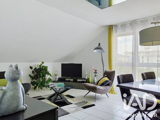 Appartement à vendre 239 000 € 2 pièces 1 chambre 52 m² Étage 4/4 Romagny Annemasse 74100