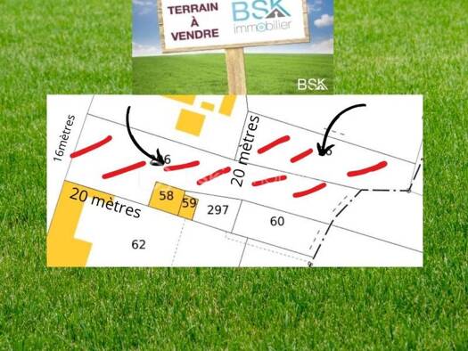 Terrain constructible à vendre 9 900 € 1 177 m² de terrain Givry-en-Argonne 51330