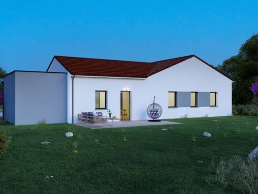 Terrain avec maison neuve à vendre 207 000 € 6 pièces 4 chambres 96,4 m² Dammartin-sur-Meuse 52140