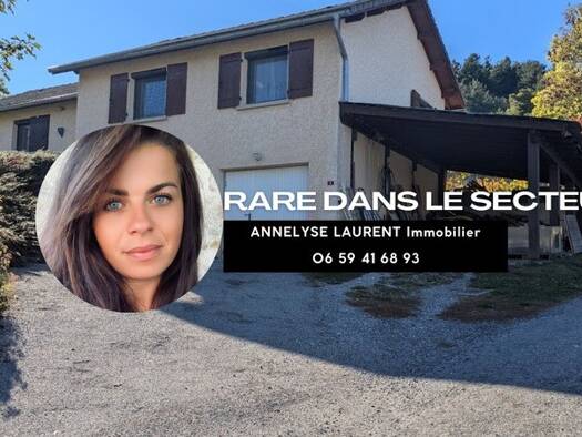 Villa à vendre 299 000 € 4 pièces 3 chambres 90 m² 1 022 m² de terrain Dévoluy 05250