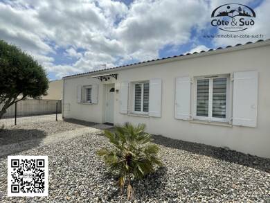 Maison de plain-pied à vendre 265 000 € 4 pièces 3 chambres 85 m² 357 m² de terrain Aigrefeuille d Aunis 17290
