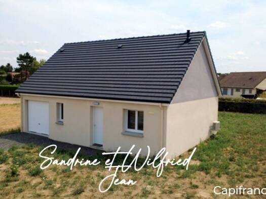 Maison de plain-pied à vendre - Première occupation 199 000 € 3 pièces 2 chambres 64 m² 605 m² de terrain Heudebouville 27400