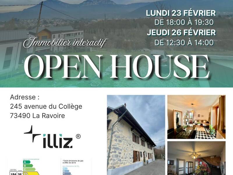 Maison à vendre, 200m², LA RAVOIRE