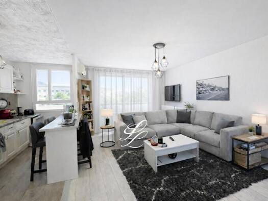 Appartement à vendre 126 800 € 2 pièces 1 chambre 51 m² Étage 6/7 Le Mans 72000