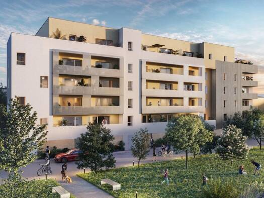 Appartement à vendre - neuf 86 158 € 1 pièce 22,3 m² 2ème étage dès le 01/12/2027 Charras Clermont-Ferrand 63100
