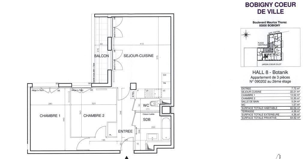Maison à louer, 60m², BOBIGNY