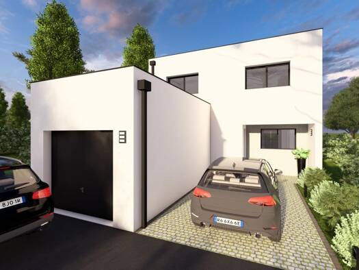 Terrain avec maison neuve à vendre 247 000 € 4 pièces 3 chambres 86 m² 212 m² de terrain Orgères 35230