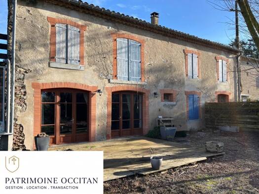 Maison à louer 1 050 € 8 pièces 6 chambres 177 m² 1 000 m² de terrain Palleville 81700